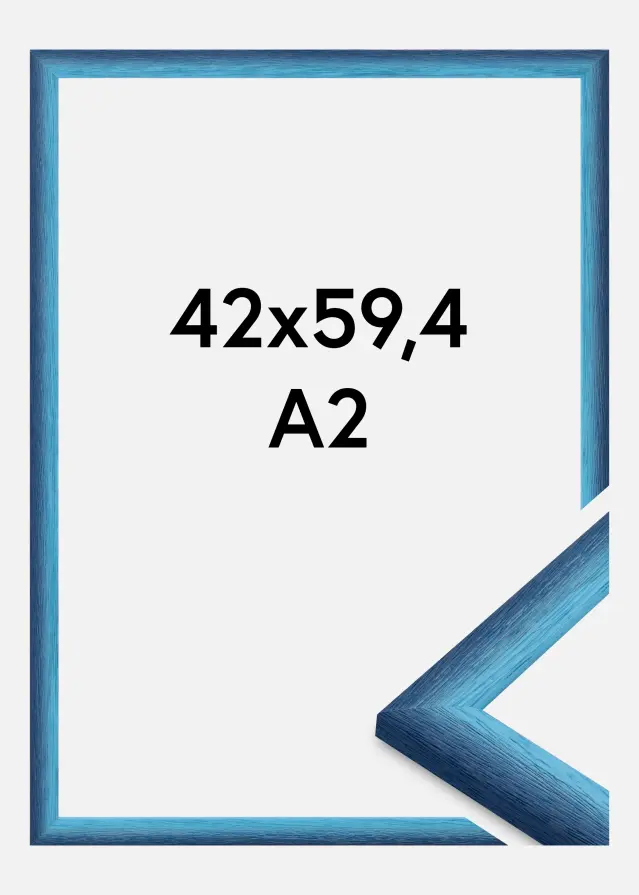 Jämtlands Ramfabrik Fotolijst Cornwall Acrylglas Donkerblauw 42x59,4 cm (A2)