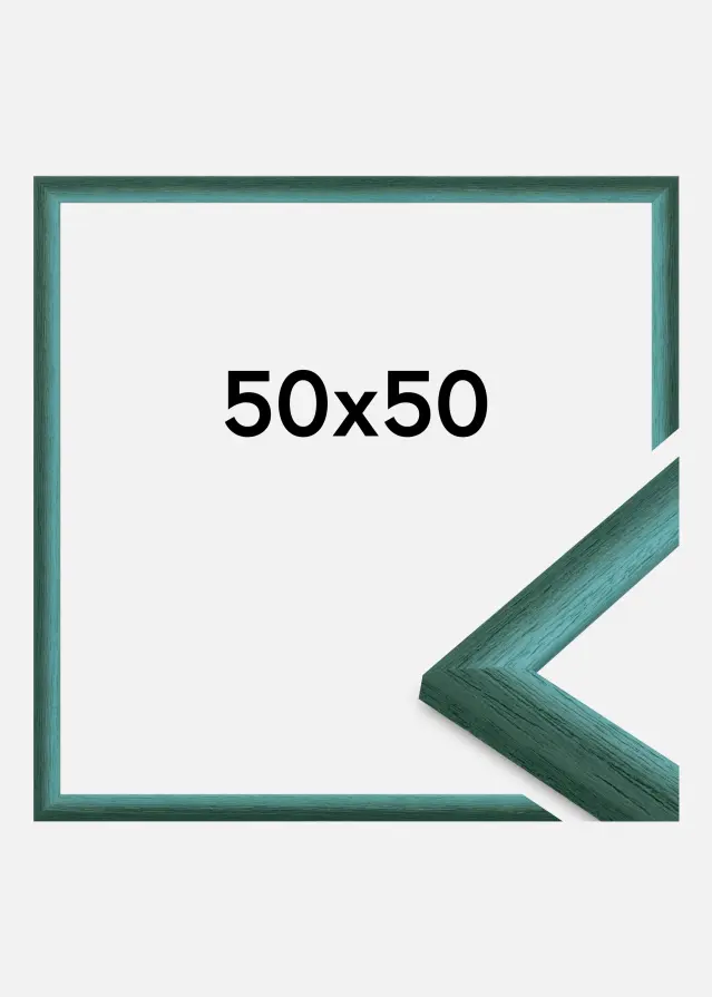Jämtlands Ramfabrik Fotolijst Cornwall Acrylglas Donkergroen 50x50 cm