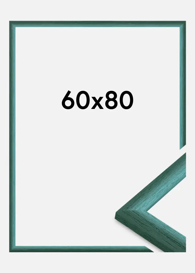 Jämtlands Ramfabrik Fotolijst Cornwall Acrylglas Donkergroen 60x80 cm