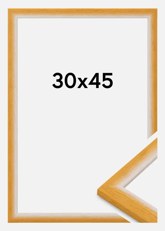Jämtlands Ramfabrik Fotolijst Cornwall Acrylglas Goud 30x45 cm