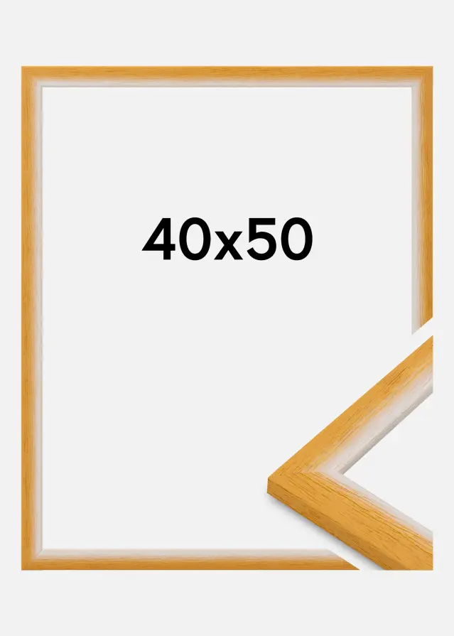 Jämtlands Ramfabrik Fotolijst Cornwall Acrylglas Goud 40x50 cm