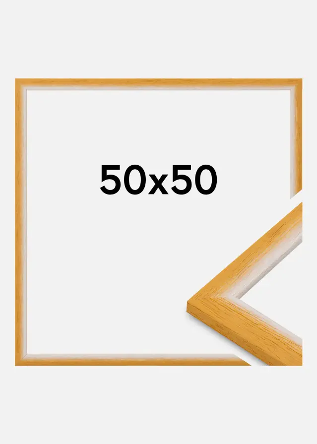 Jämtlands Ramfabrik Fotolijst Cornwall Acrylglas Goud 50x50 cm