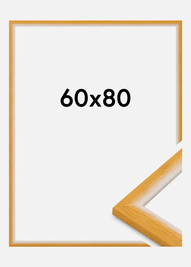 Jämtlands Ramfabrik Fotolijst Cornwall Acrylglas Goud 60x80 cm