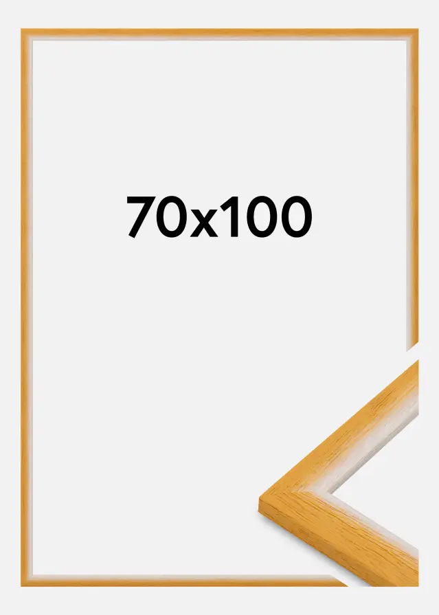 Jämtlands Ramfabrik Fotolijst Cornwall Acrylglas Goud 70x100 cm