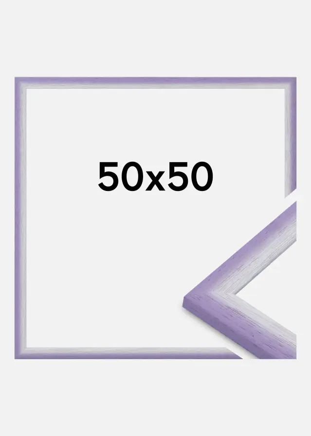 Jämtlands Ramfabrik Fotolijst Cornwall Acrylglas Lichtpaars 50x50 cm