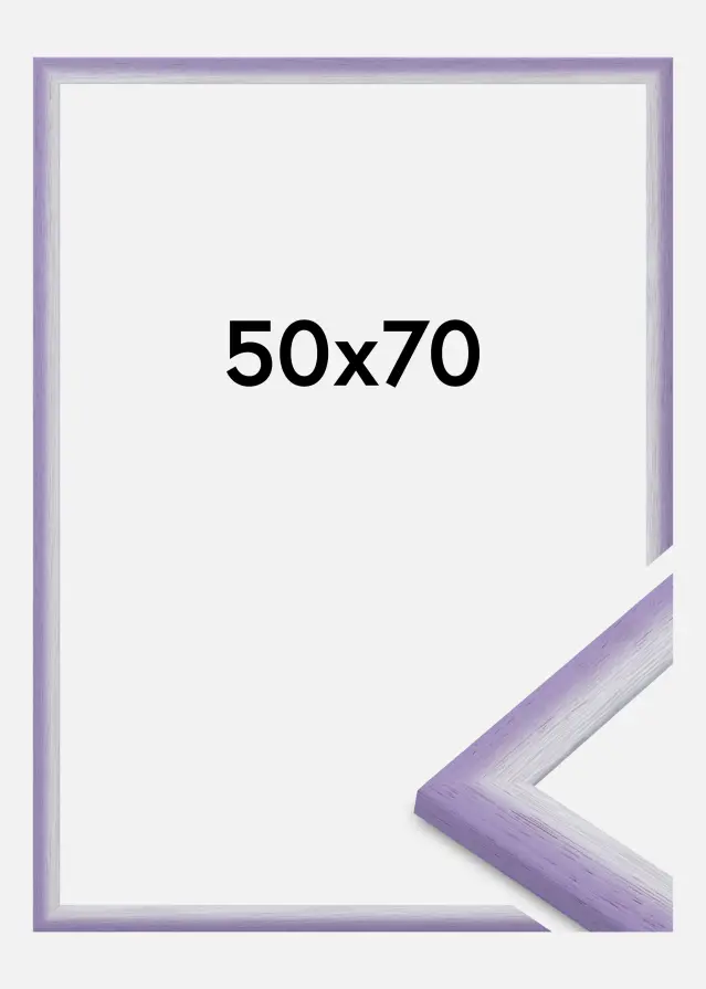 Jämtlands Ramfabrik Fotolijst Cornwall Acrylglas Lichtpaars 50x70 cm