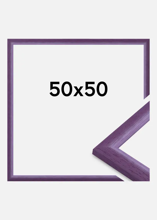Jämtlands Ramfabrik Fotolijst Cornwall Acrylglas Paars 50x50 cm