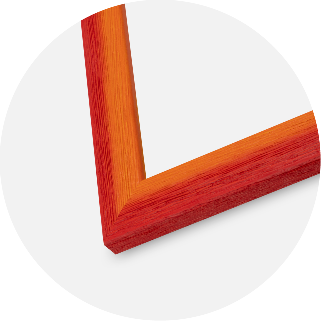 Jämtlands Ramfabrik Fotolijst Cornwall Acrylglas Rood 60x80 cm