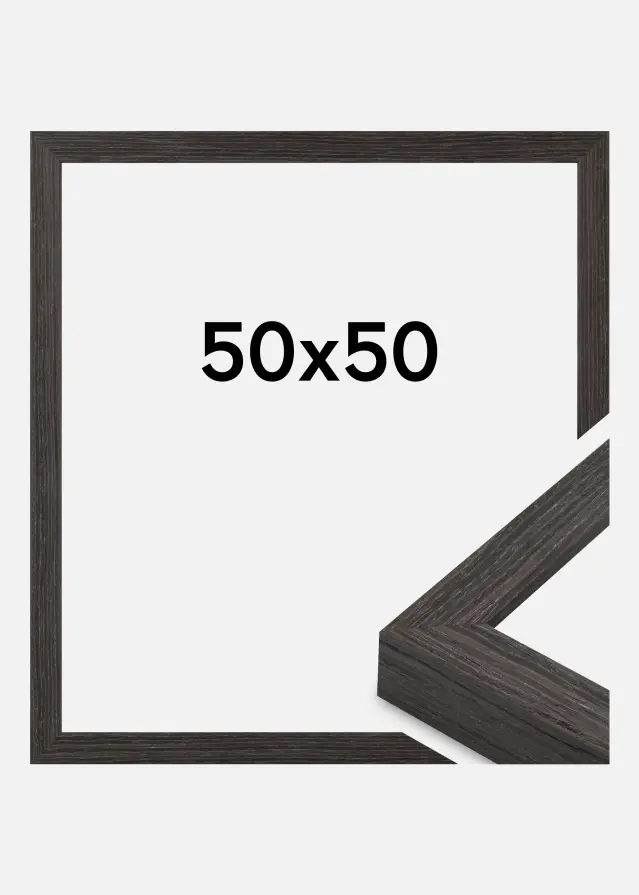 Jämtlands Ramfabrik Fotolijst Cotswold Acrylglas Grijs 50x50 cm