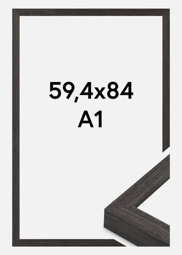 Jämtlands Ramfabrik Fotolijst Cotswold Acrylglas Grijs 59,4x84,1 cm (A1)
