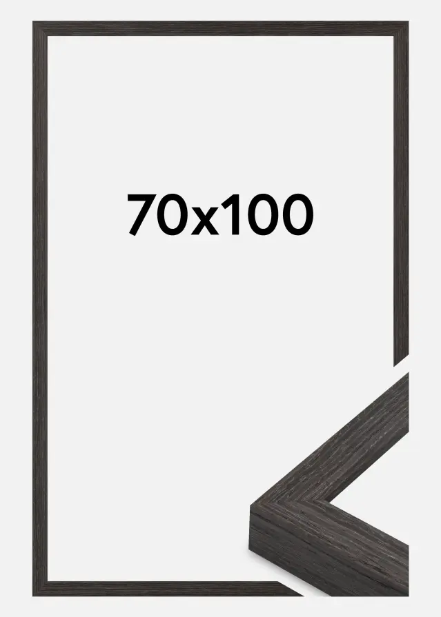 Jämtlands Ramfabrik Fotolijst Cotswold Acrylglas Grijs 70x100 cm