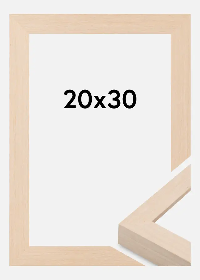 Jämtlands Ramfabrik Fotolijst Cotswold Acrylglas Ivoor 20x30 cm