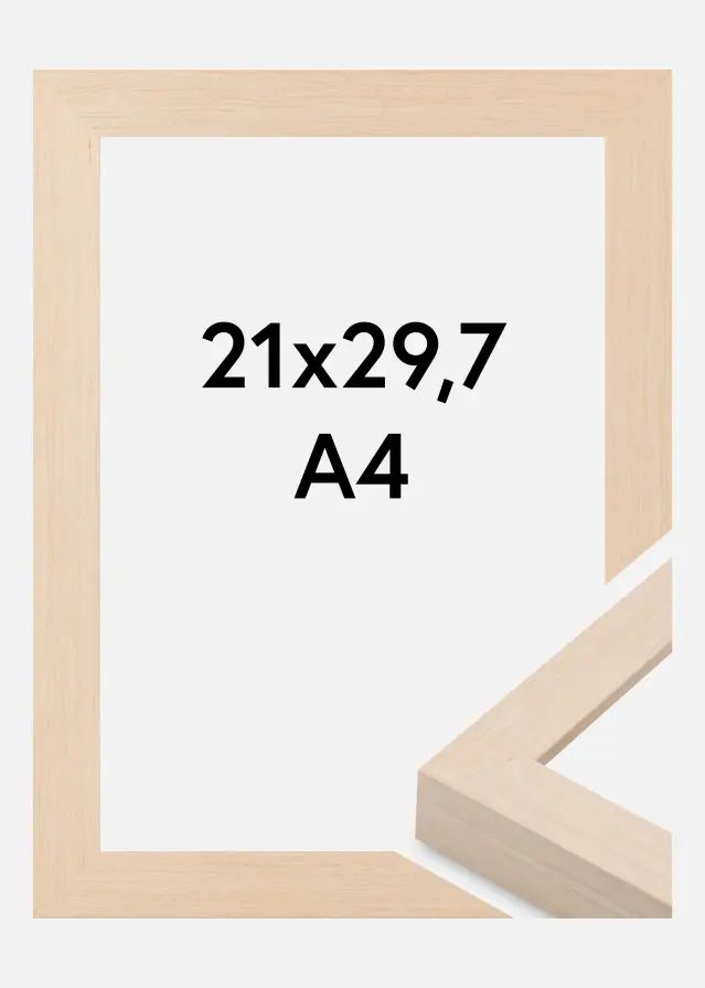 Jämtlands Ramfabrik Fotolijst Cotswold Acrylglas Ivoor 21x29,7 cm (A4)