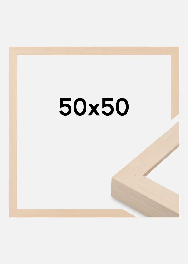 Jämtlands Ramfabrik Fotolijst Cotswold Acrylglas Ivoor 50x50 cm