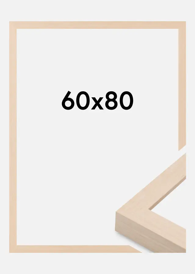 Jämtlands Ramfabrik Fotolijst Cotswold Acrylglas Ivoor 60x80 cm