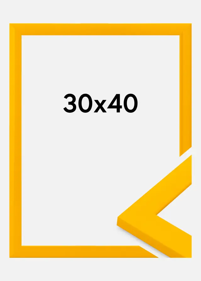 Jämtlands Ramfabrik Fotolijst Dorset Acrylglas Goud 30x40 cm