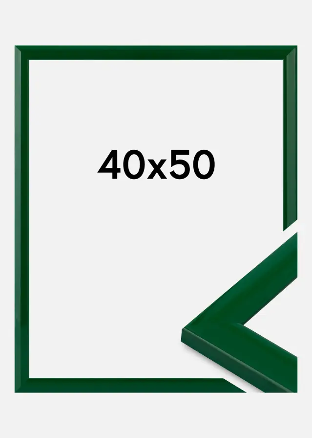 Jämtlands Ramfabrik Fotolijst Dorset Acrylglas Groen 40x50 cm