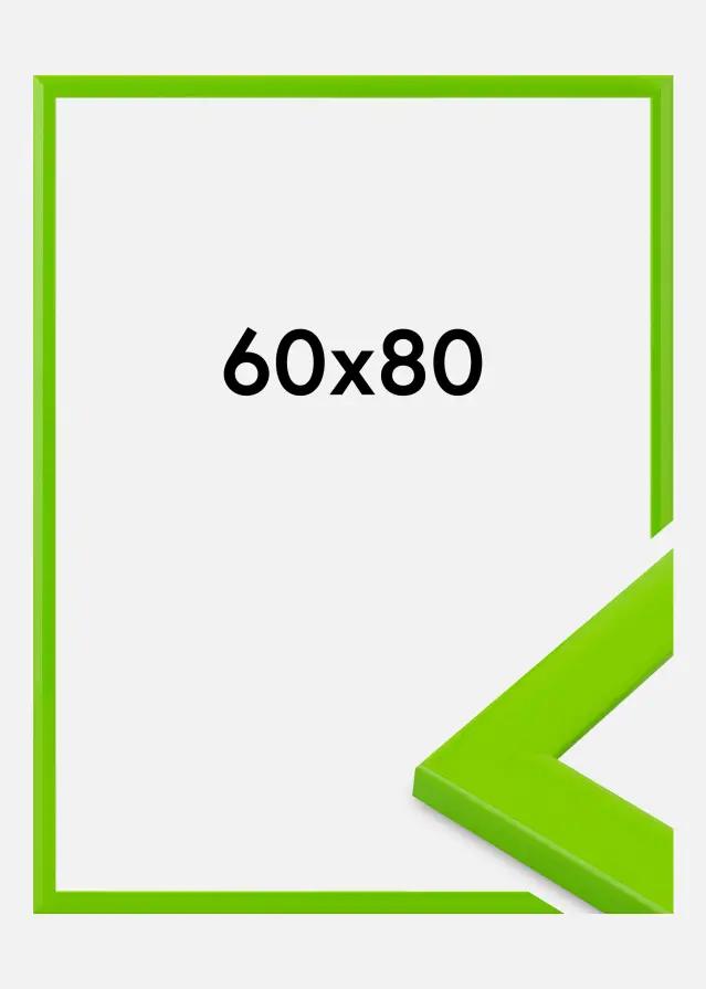 Jämtlands Ramfabrik Fotolijst Dorset Acrylglas Lichtgroen 60x80 cm