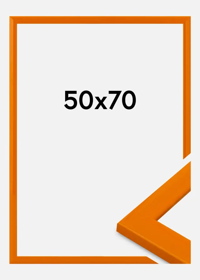 Jämtlands Ramfabrik Fotolijst Dorset Acrylglas Oranje 50x70 cm
