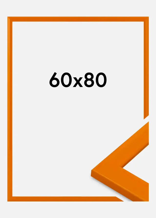 Jämtlands Ramfabrik Fotolijst Dorset Acrylglas Oranje 60x80 cm