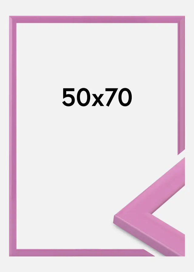 Jämtlands Ramfabrik Fotolijst Dorset Acrylglas Roze 50x70 cm