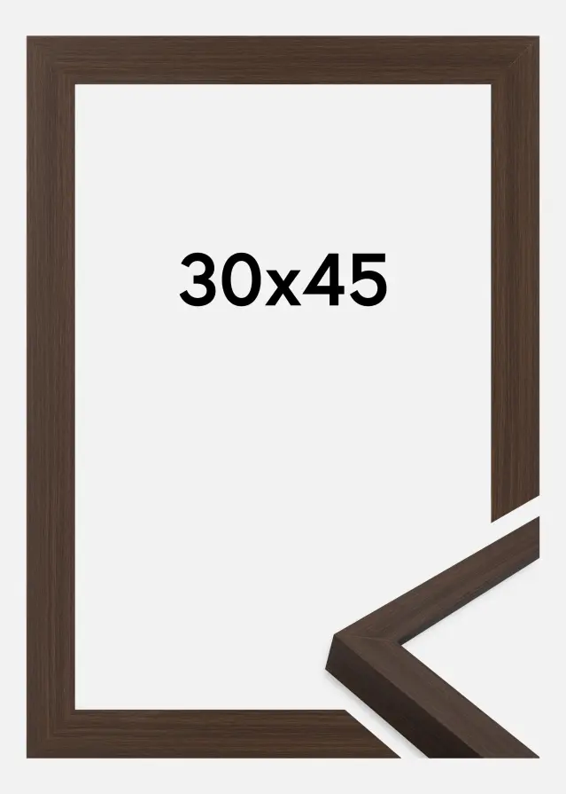 Jämtlands Ramfabrik Fotolijst Wells Acrylglas Bruin 30x45 cm