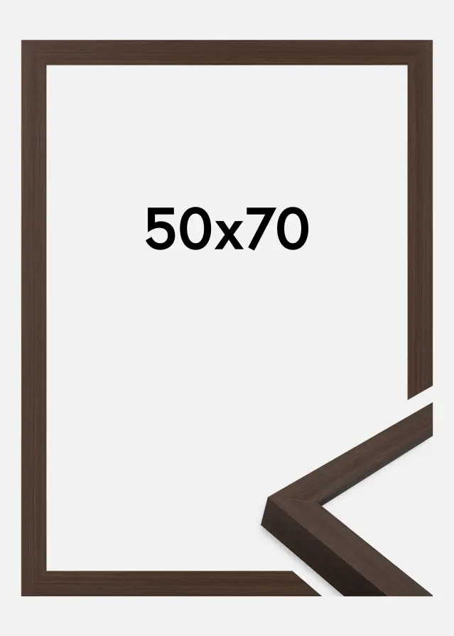 Jämtlands Ramfabrik Fotolijst Wells Acrylglas Bruin 50x70 cm