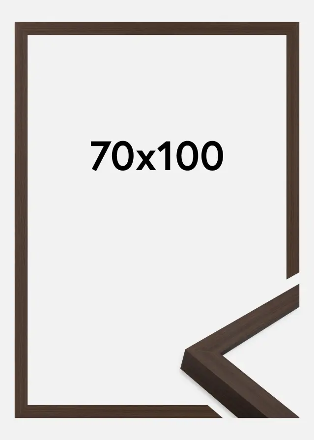 Jämtlands Ramfabrik Fotolijst Wells Acrylglas Bruin 70x100 cm