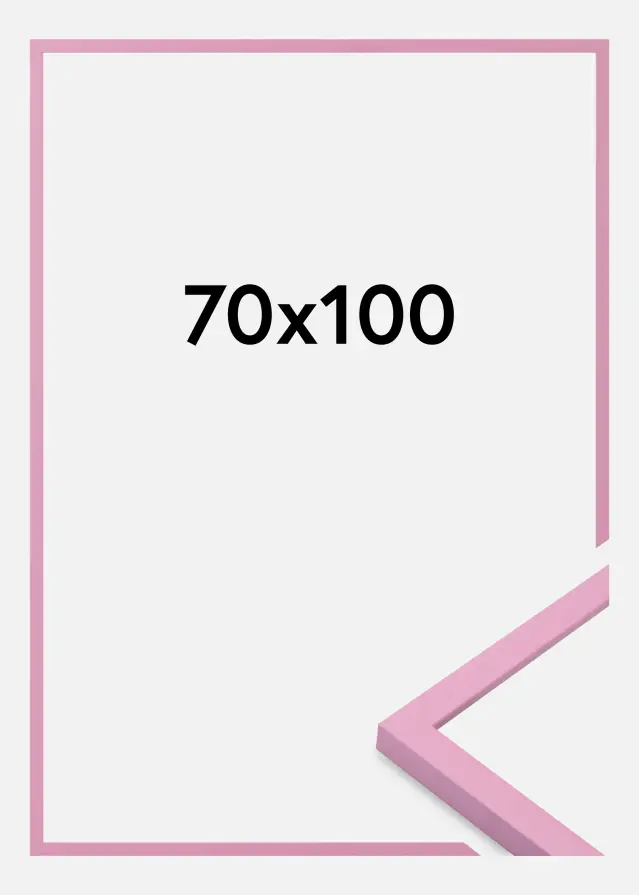 Jämtlands Ramfabrik Fotolijst Kent Acrylglas Roze 70x100 cm