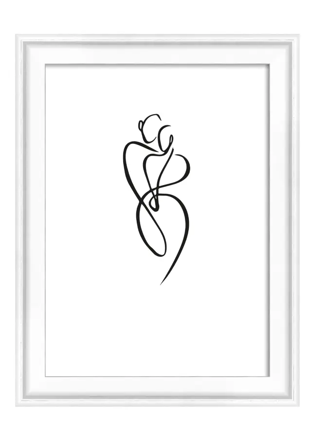 Walther Fotolijst Silhouette Wit 10x15 cm