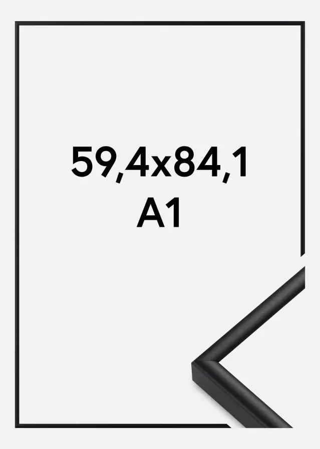Nielsen Fotolijst Nielsen Premium Classic Mat Zwart 59,4x84,1 cm (A1)