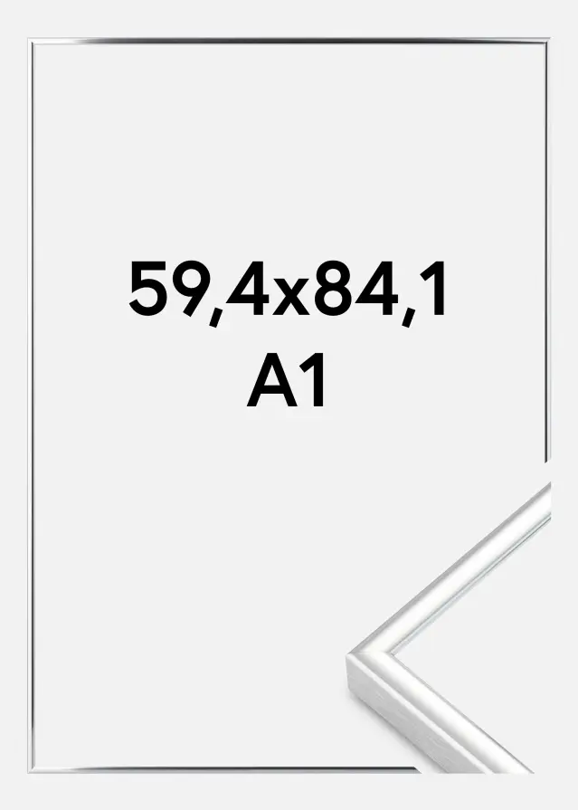 Nielsen Fotolijst Nielsen Premium Classic Zilver 59,4x84,1 cm (A1)