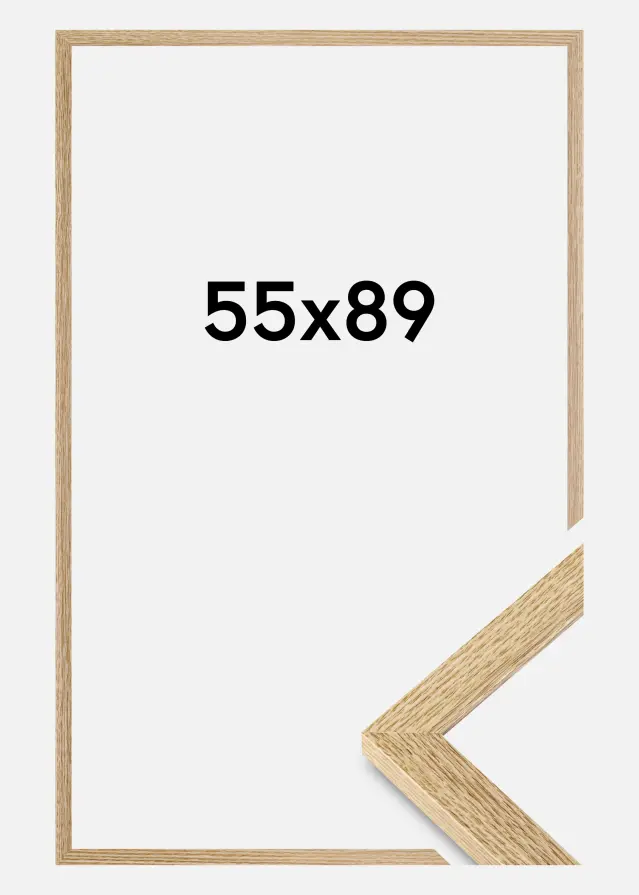 Jämtlands Ramfabrik Fotolijst Selection Acrylglas Eikenhout 55x89 cm