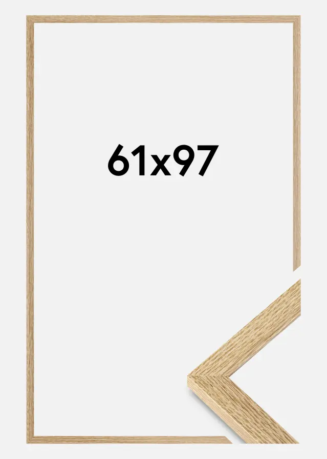 Jämtlands Ramfabrik Fotolijst Selection Acrylglas Eikenhout 61x97 cm