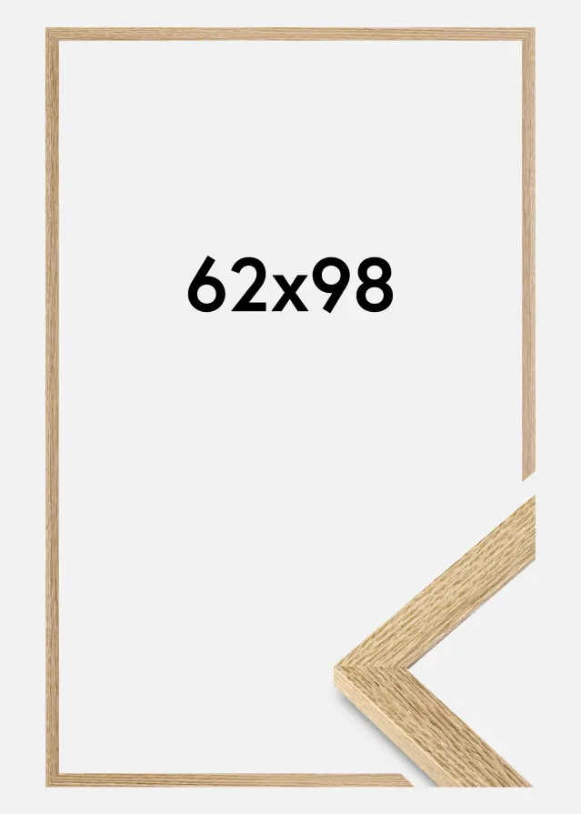 Jämtlands Ramfabrik Fotolijst Selection Acrylglas Eikenhout 62x98 cm