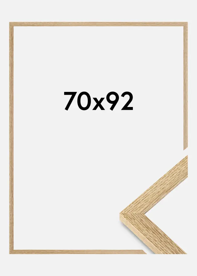 Jämtlands Ramfabrik Fotolijst Selection Acrylglas Eikenhout 70x92 cm