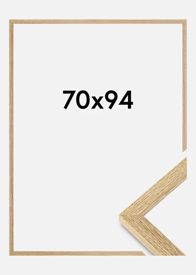 Jämtlands Ramfabrik Fotolijst Selection Acrylglas Eikenhout 70x94 cm