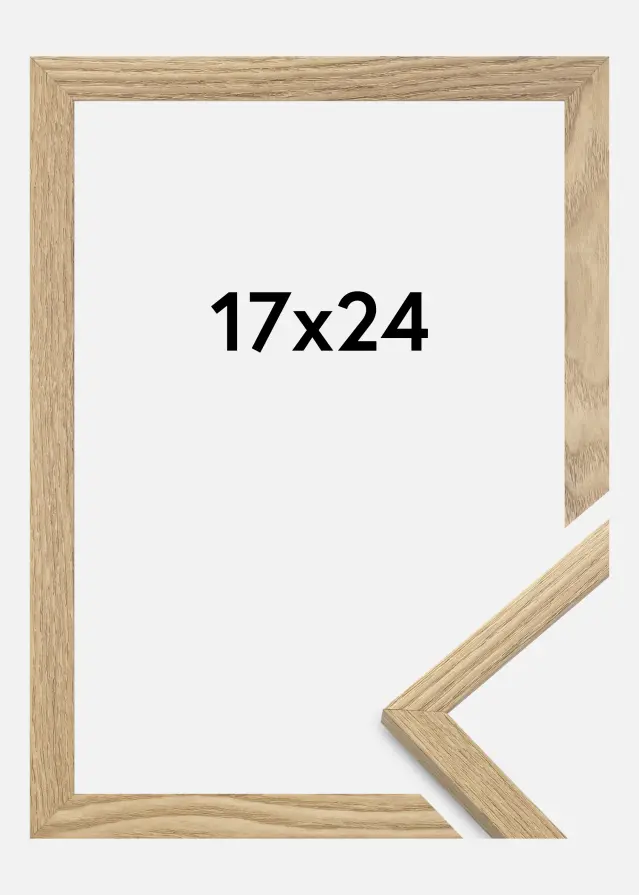Jämtlands Ramfabrik Fotolijst Trendy Acrylglas Eikenhout 17x24 cm