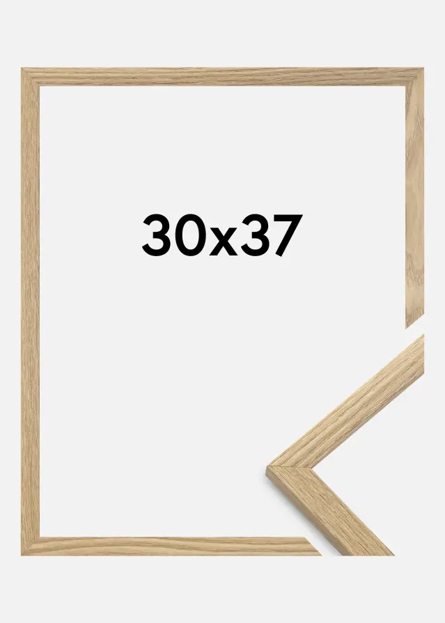 Jämtlands Ramfabrik Fotolijst Trendy Acrylglas Eikenhout 30x37 cm