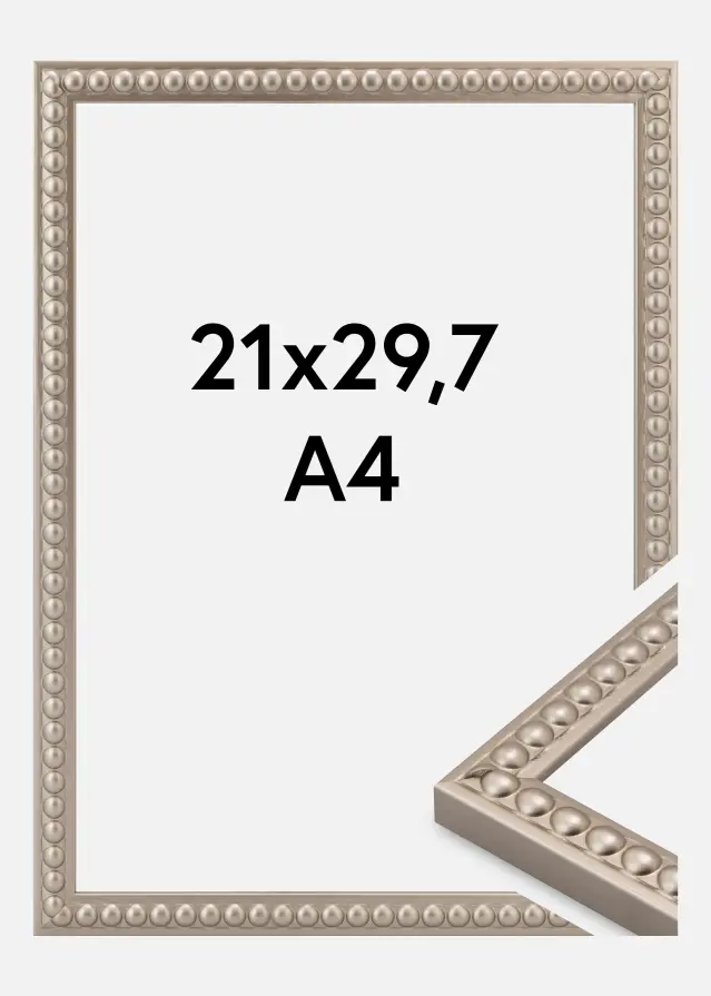 Jämtlands Ramfabrik Fotolijst Perla Acrylglas Champagne 21x29.7 cm (A4)