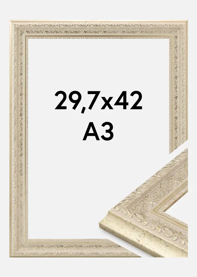 Jämtlands Ramfabrik Fotolijst Toro Acrylglas Sand 29.7x42 cm (A3)