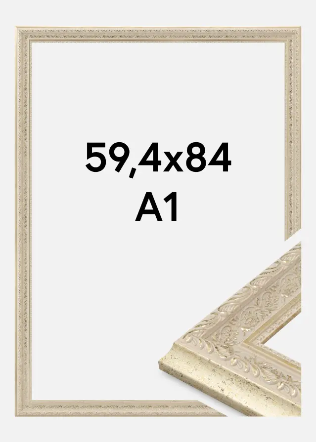 Jämtlands Ramfabrik Fotolijst Toro Acrylglas Sand 59.4x84 cm (A1)
