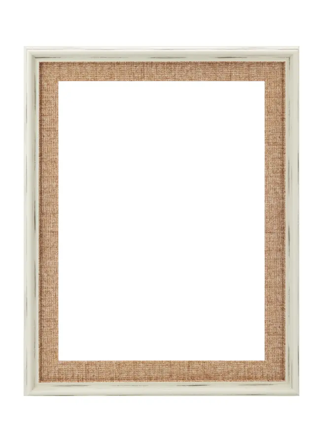 Jämtlands Ramfabrik Fotolijst Toro Acrylglas White / Sand 30x30 cm