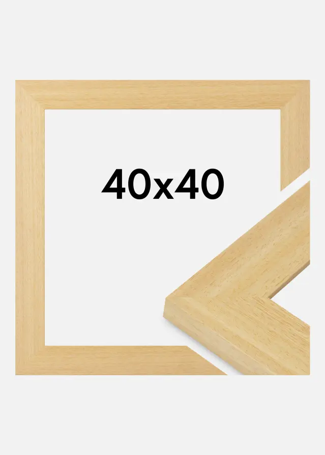 Jämtlands Ramfabrik Fotolijst Pembrokeshire Acrylglas Eik 40x40 cm