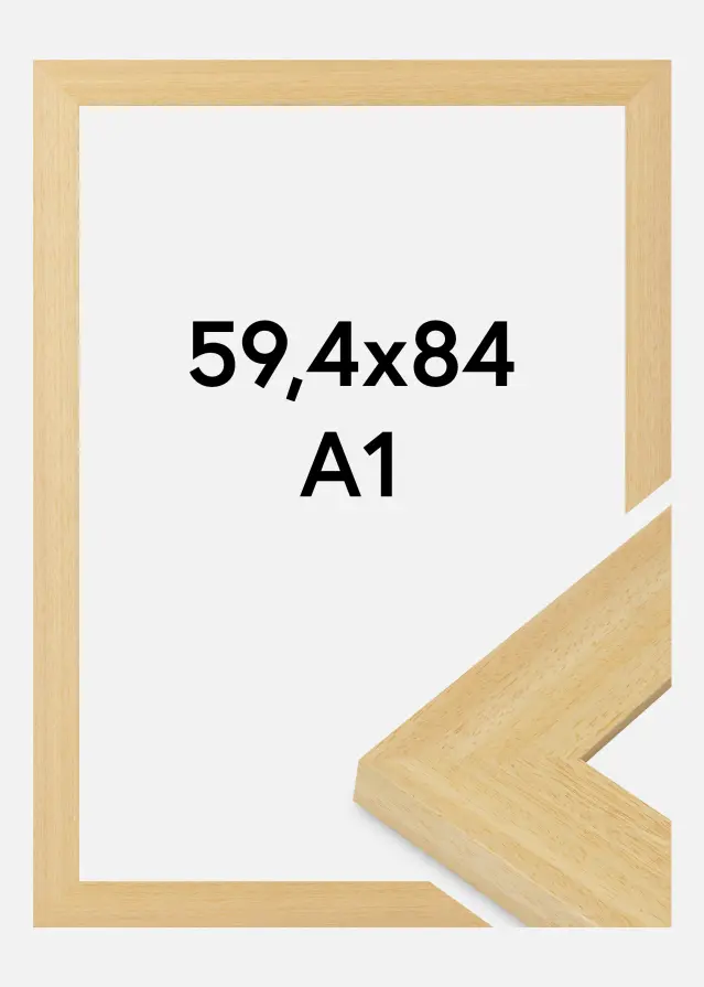 Jämtlands Ramfabrik Fotolijst Pembrokeshire Acrylglas Eik 59,4x84,1 cm (A1)