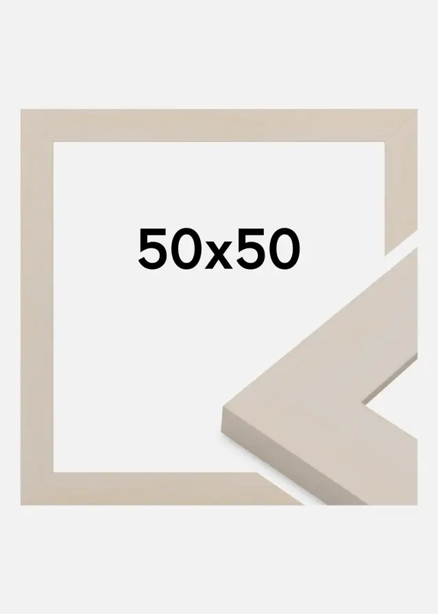 Jämtlands Ramfabrik Fotolijst Pembrokeshire Acrylglas Wit 50x50 cm