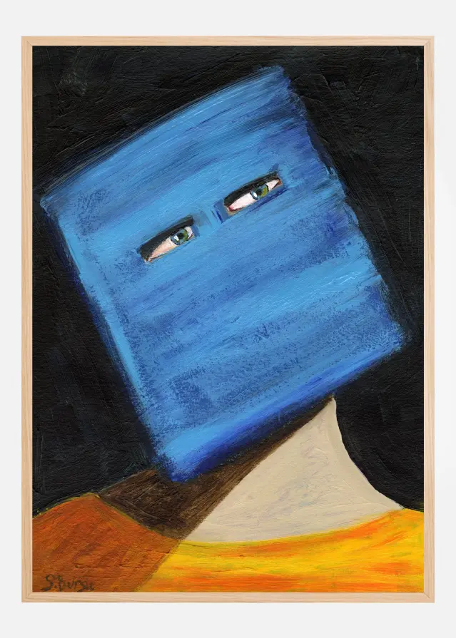 Bildverkstad Hiding Poster