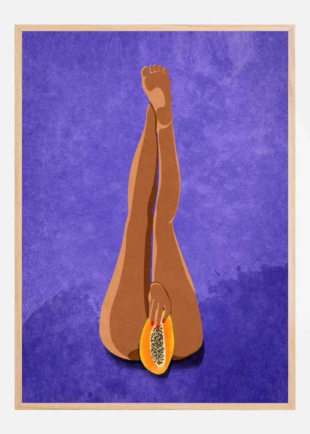 Bildverkstad My Papaya Poster
