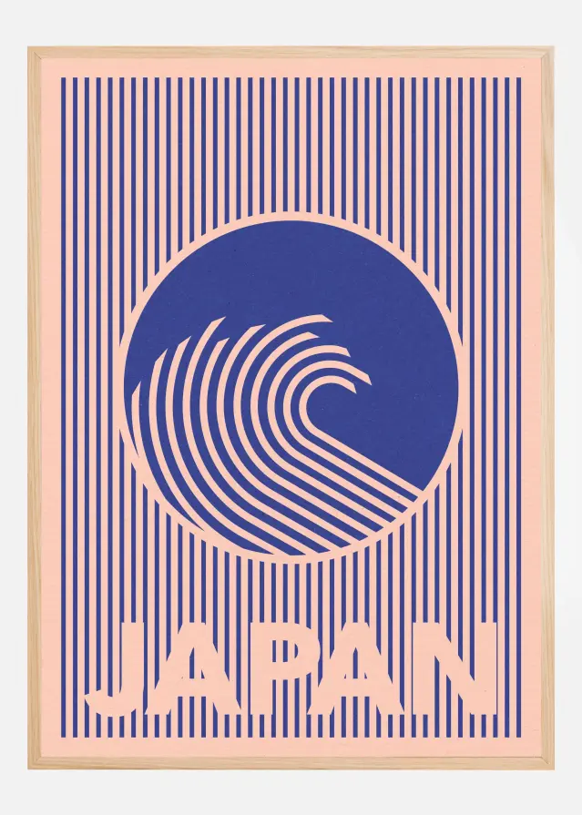 Bildverkstad Great Wave of Japan Poster