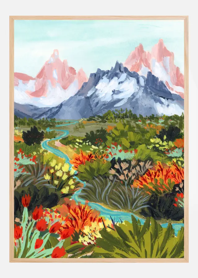 Bildverkstad Autumn Mountains Poster